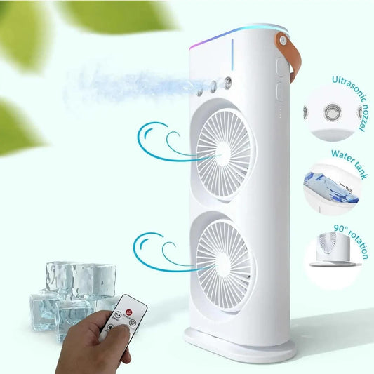 Double Ended Spray Fan (White)